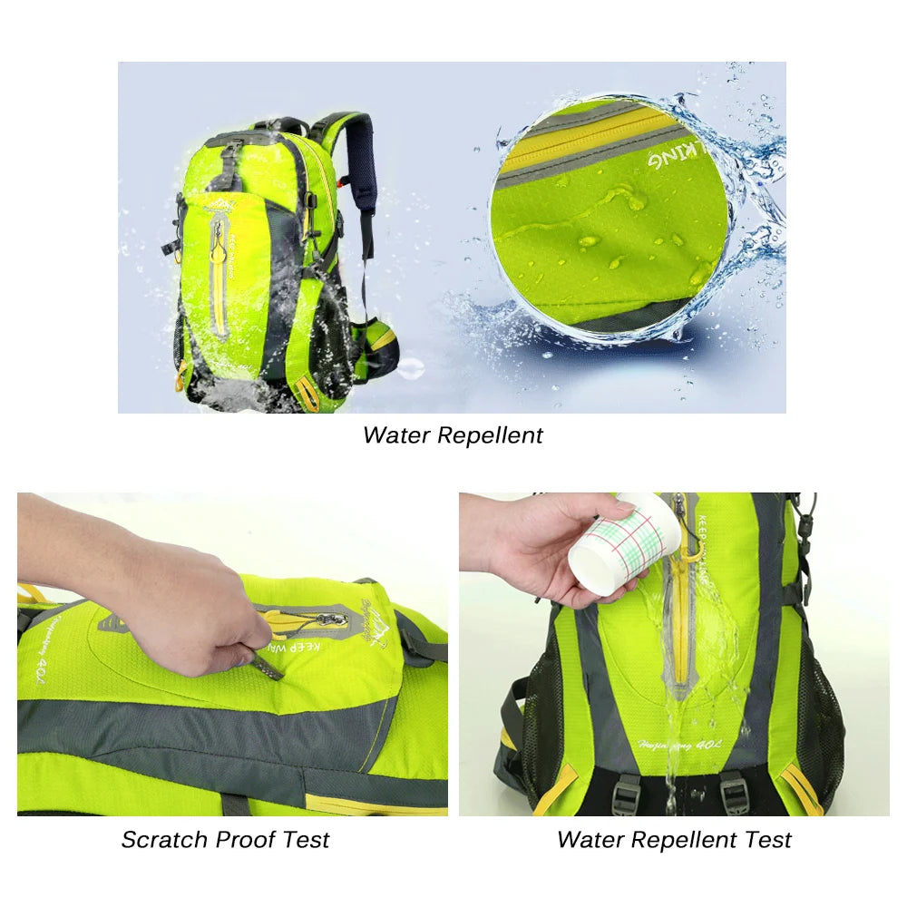 40L Waterproof Climbing Backpack