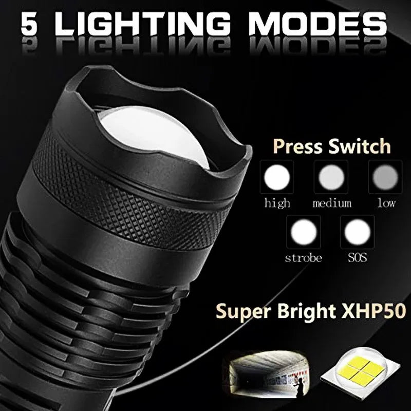 top multi-function tactical led flashlights