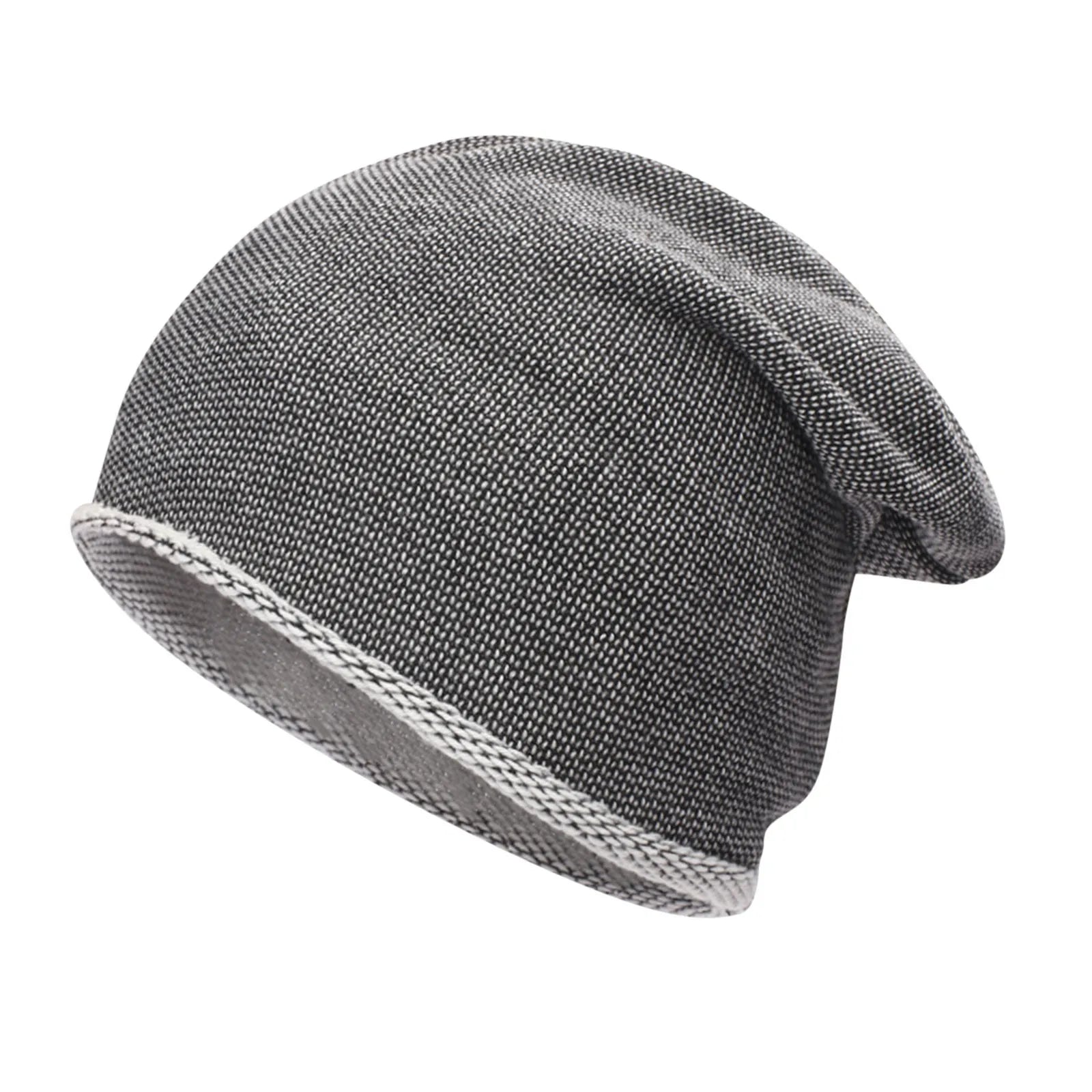 Casual Knitted Beanie Hats - Unisex Solid Color