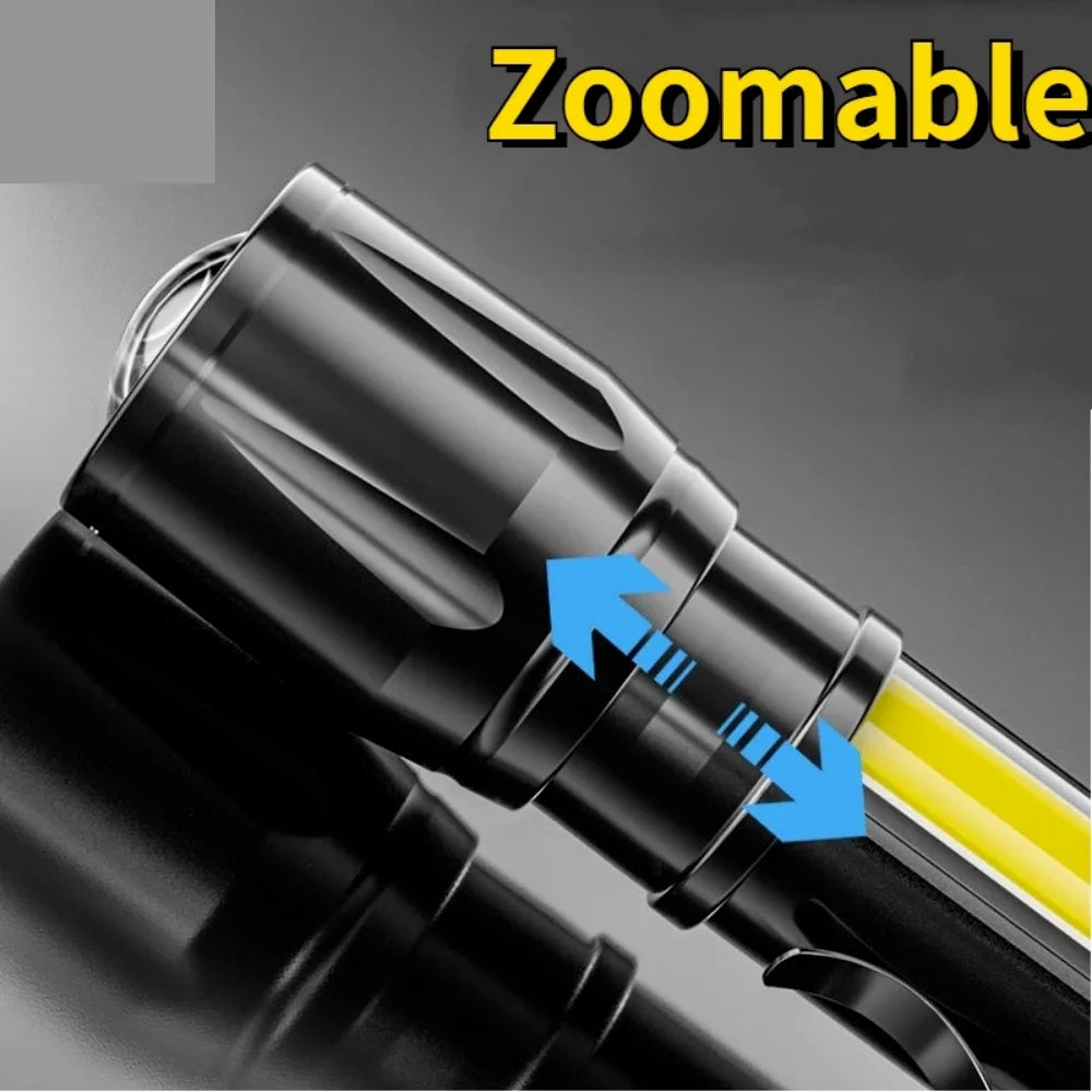 top compact rechargeable led flashlights