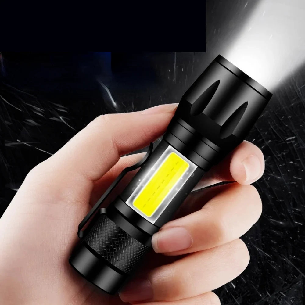 top compact rechargeable led flashlights