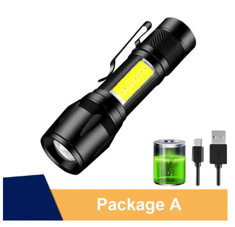 top compact rechargeable led flashlights