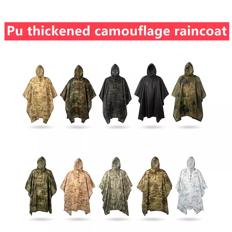 breathable tactical raincoats