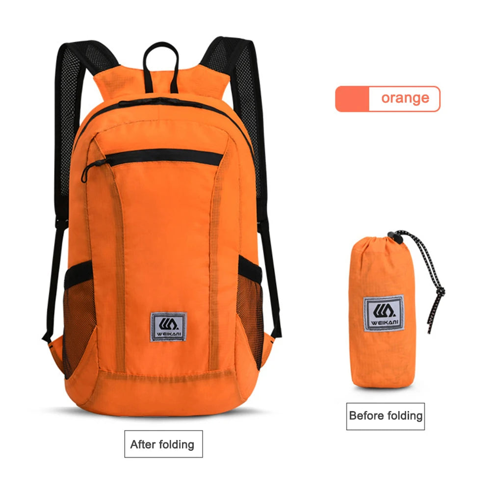 Portable Waterproof Travel & Hiking Backpack