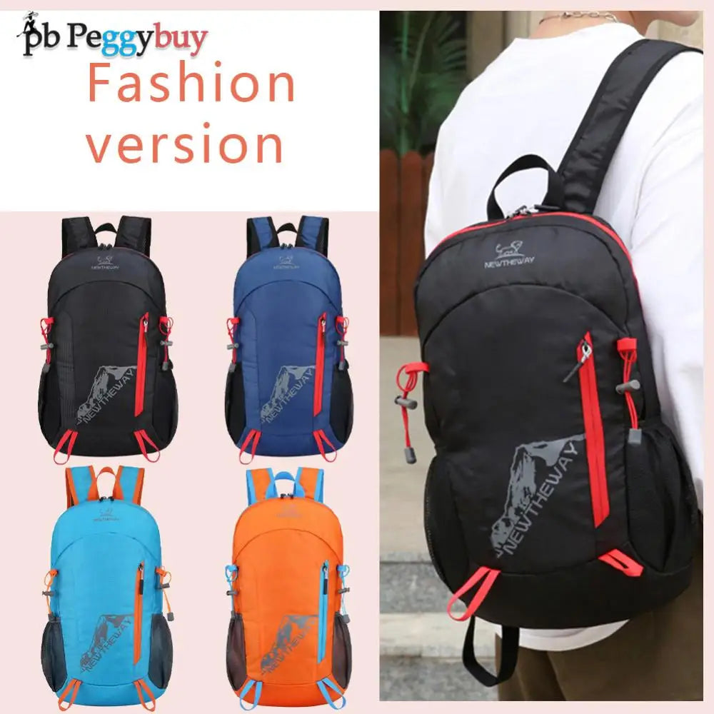 Waterproof Folding Travel Backpack - Large Capacity Outdoor Daypack