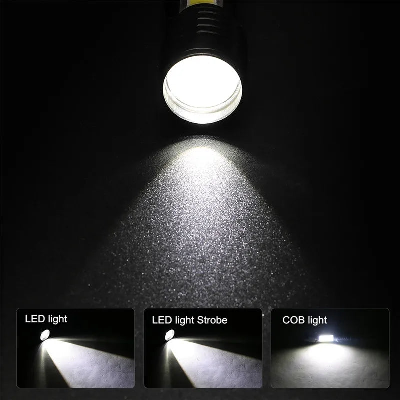 top compact rechargeable led flashlights