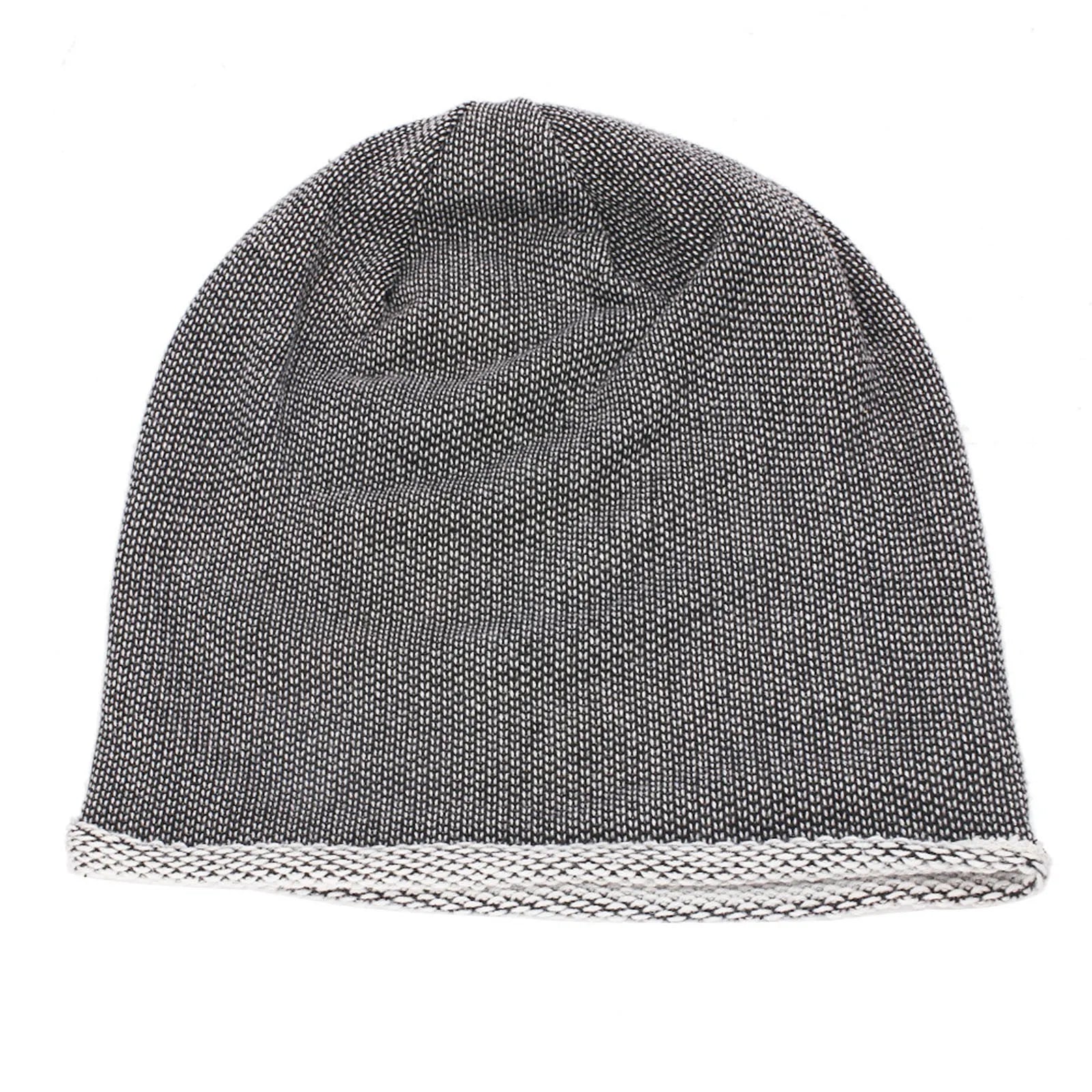 Casual Knitted Beanie Hats - Unisex Solid Color