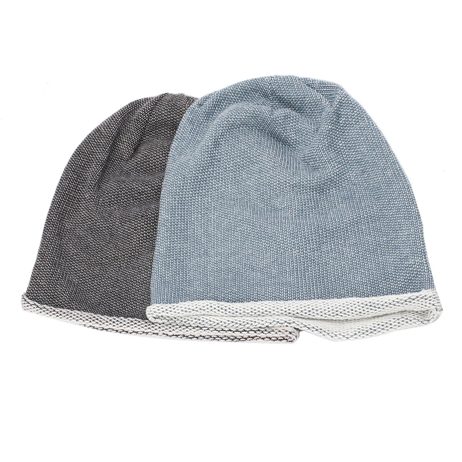 Casual Knitted Beanie Hats - Unisex Solid Color