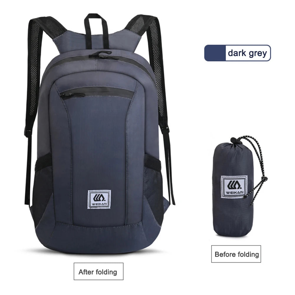 Portable Waterproof Travel & Hiking Backpack